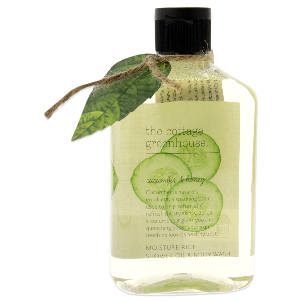Rich and Repair Body Wash - Cucumber and Honey by The Cottage Greenhouse 11.5 oz